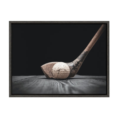 Sylvie Golf Club And Ball Framed Canvas by kateandlaurel - product image 9 for Resin Society