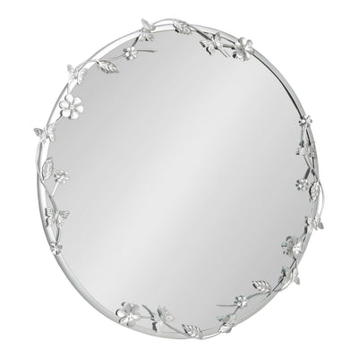 Rosella Floral Wall Mirror Metal
