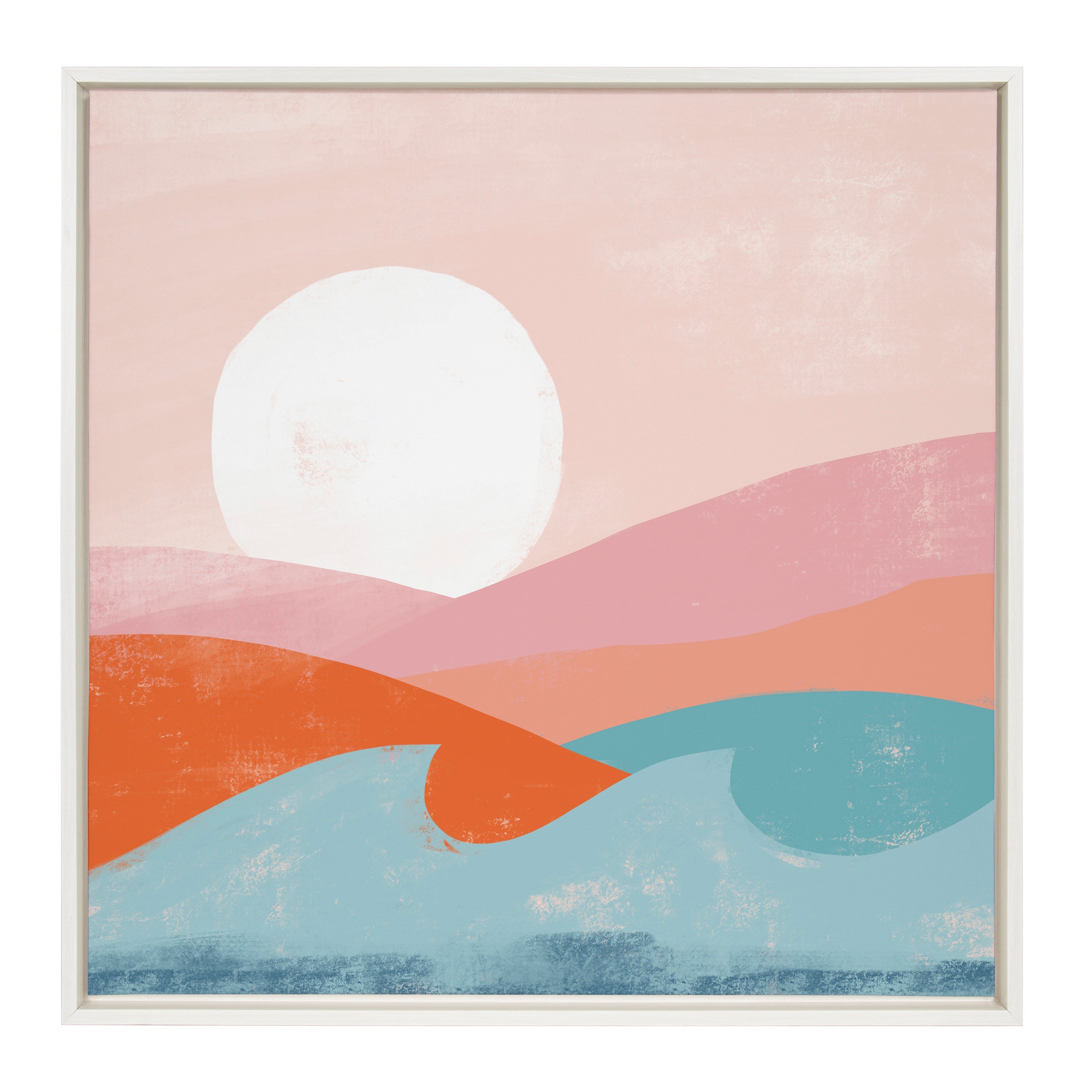 Sylvie Endless Summer Framed Canvas by kateandlaurel - product image 8 for Resin Society