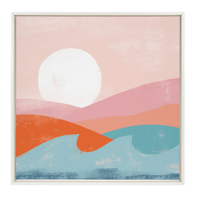 Sylvie Endless Summer Framed Canvas by kateandlaurel - product image 8 for Resin Society