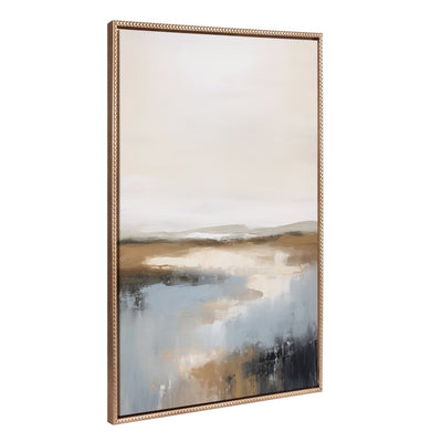 Sylvie Beaded Idyllic Retreat Framed Canvas by Amy Lighthall