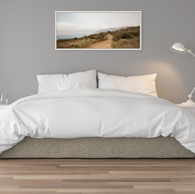 Sylvie Wild Coast No 4 Framed Canvas by Crystal Lynn Collins