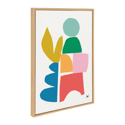 Sylvie Warm Winter Framed Canvas by kateandlaurel - product image 2 for Resin Society