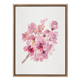 Sylvie Cherry Blossom 2 Framed Canvas by kateandlaurel - product image 10 for Resin Society