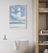 Sylvie Beach Framed Canvas by Alicia Abla by kateandlaurel - product image 2 for Resin Society