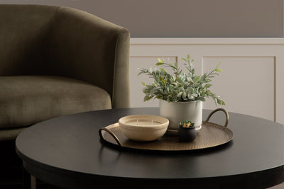 Sanzo Hammered Round Metal Tray