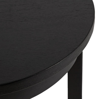 Foxford Round Wood Side Table