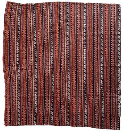 UNIQUE Antique Square Azerbijani Shahsavan Jajim Rug 6’4” x 6’8” by Rugistan - product image 13 for Resin Society