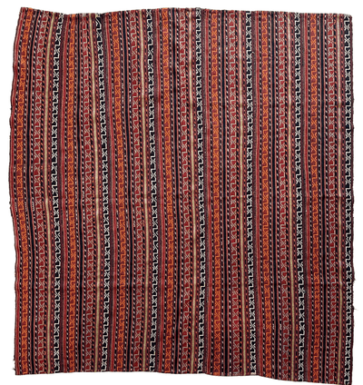 UNIQUE Antique Square Azerbijani Shahsavan Jajim Rug 6’4” x 6’8” by Rugistan - product image 14 for Resin Society