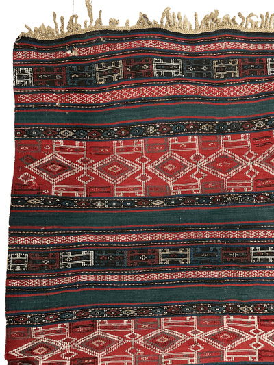 UNIQUE (collectors special) Antique Caucasian Verneh Rug 5’4” x 8’ by Rugistan - product image 6 for Resin Society