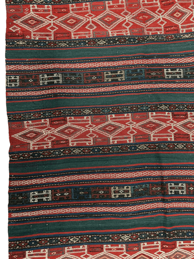 UNIQUE (collectors special) Antique Caucasian Verneh Rug 5’4” x 8’ by Rugistan - product image 8 for Resin Society