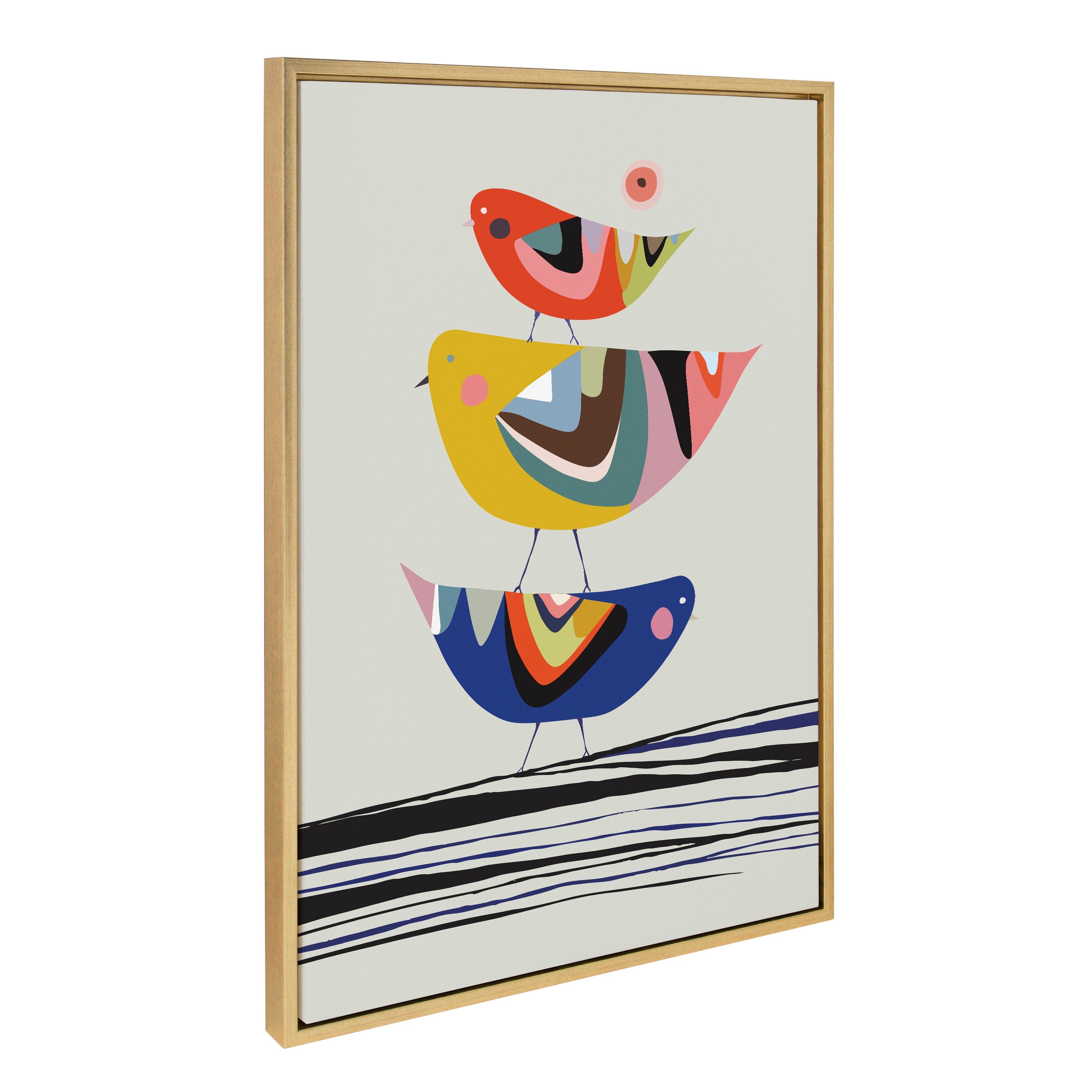 Sylvie The Family Tree Framed Canvas by kateandlaurel - product image 16 for Resin Society