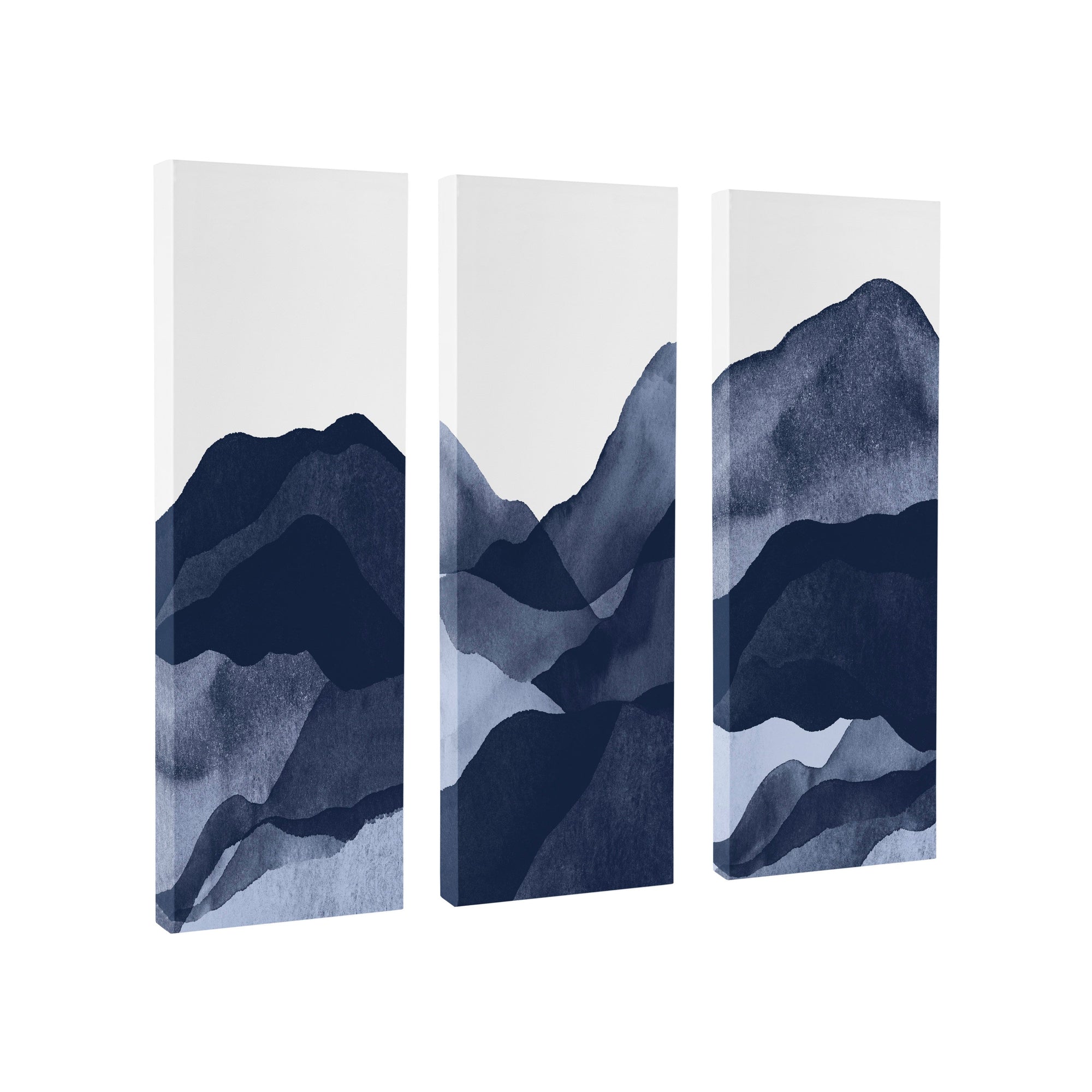 Mountain Range Canvas Wall Art Set by kateandlaurel - product image 9 for Resin Society
