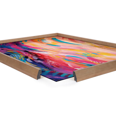 Blake BrushStrokes 90 Framed Printed Art by kateandlaurel - product image 3 for Resin Society