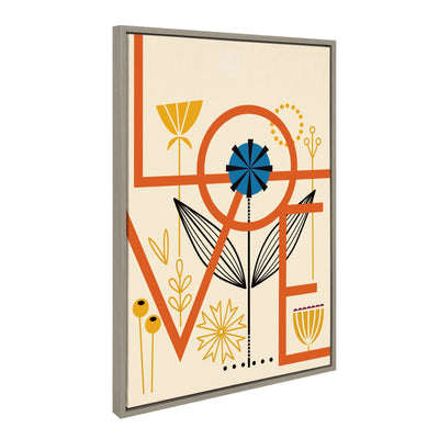 Sylvie Love Framed Canvas by kateandlaurel - product image 9 for Resin Society