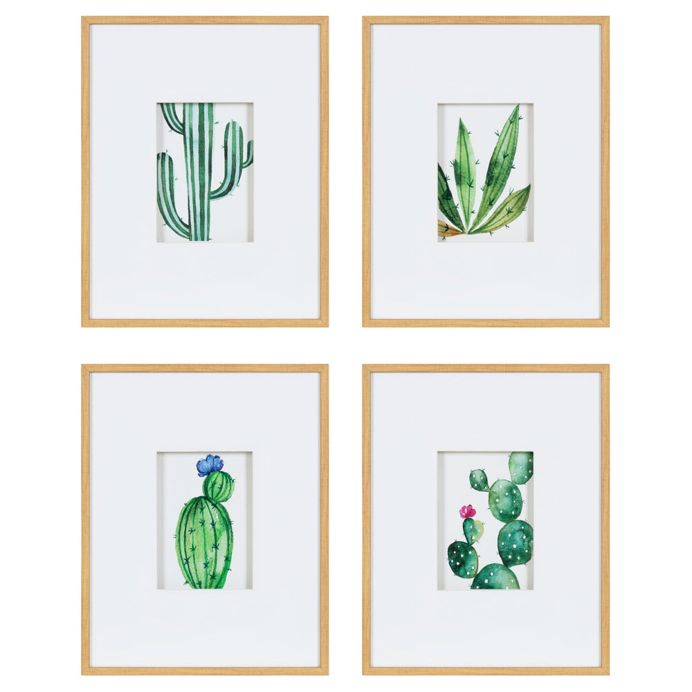 Liev Succulent Framed Print Art Set by kateandlaurel - main product image for Resin Society