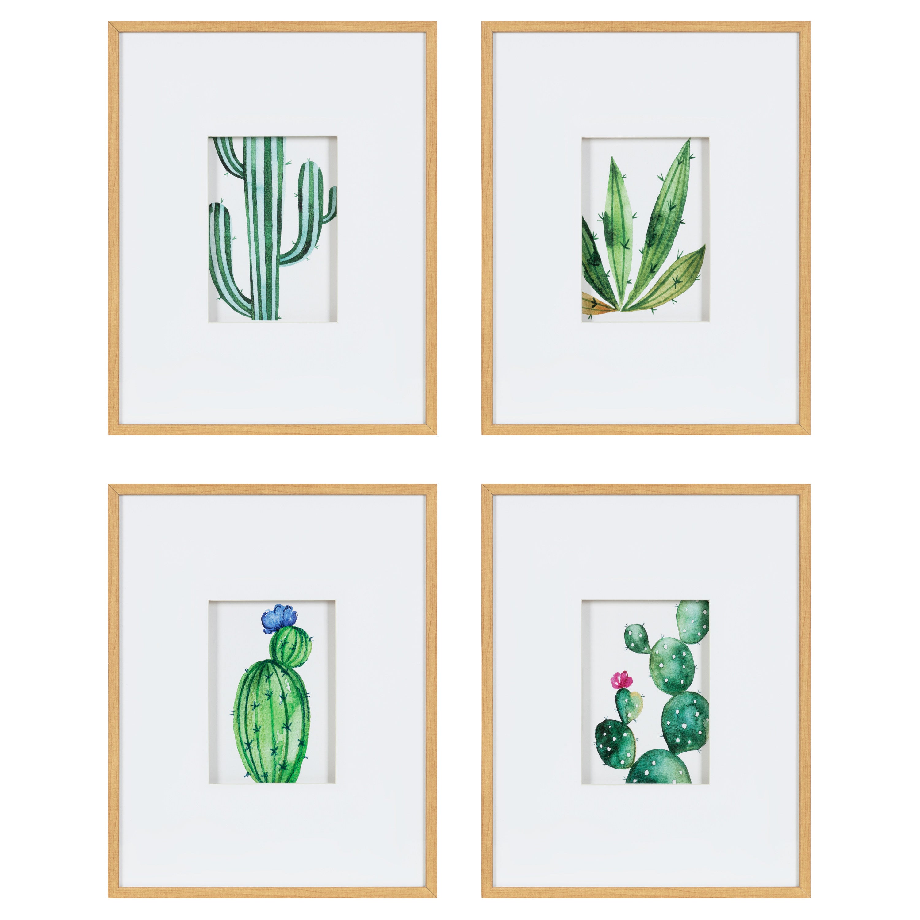 Liev Succulent Framed Print Art Set by kateandlaurel - product image 9 for Resin Society