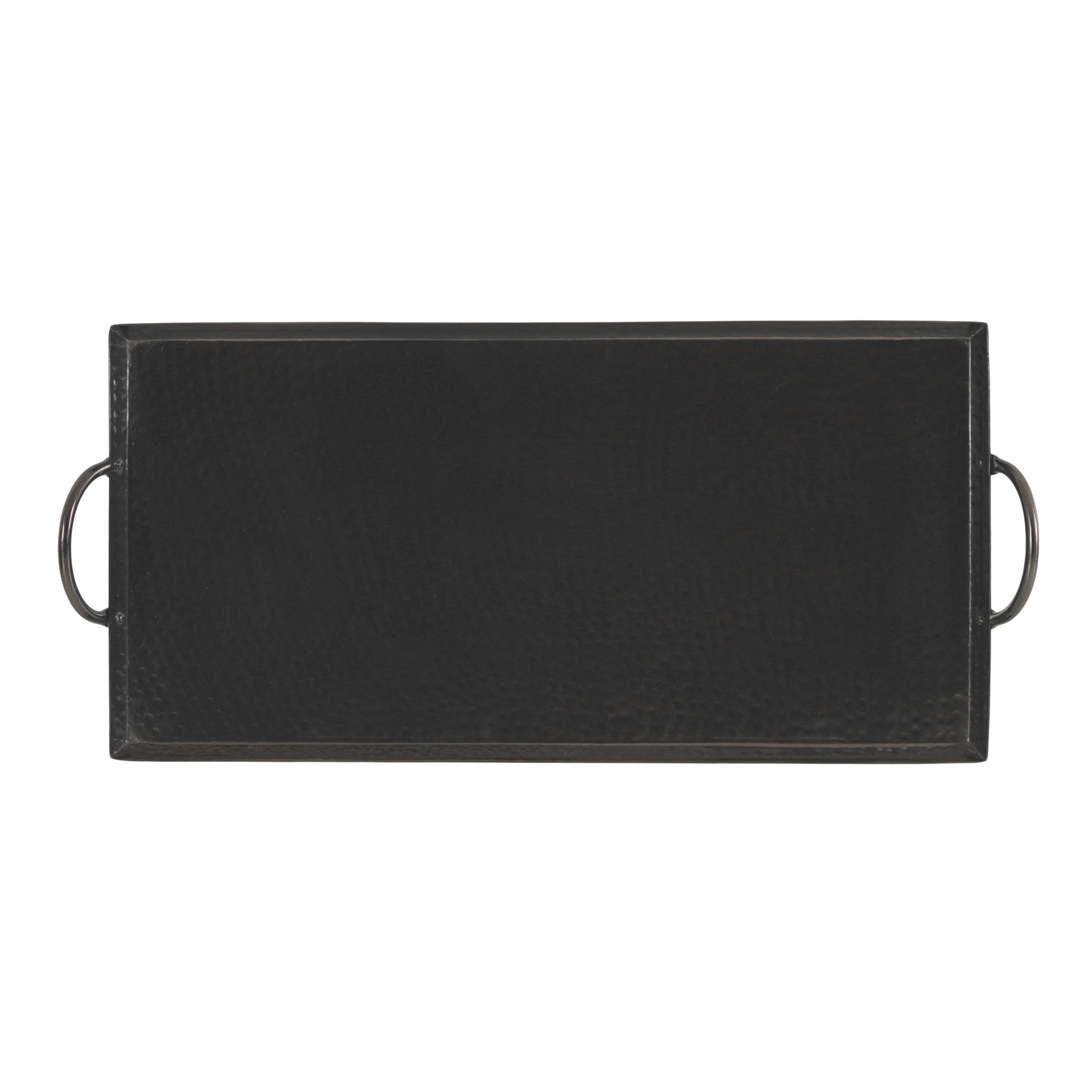 Sanzo Hammered Rectangle Metal Tray