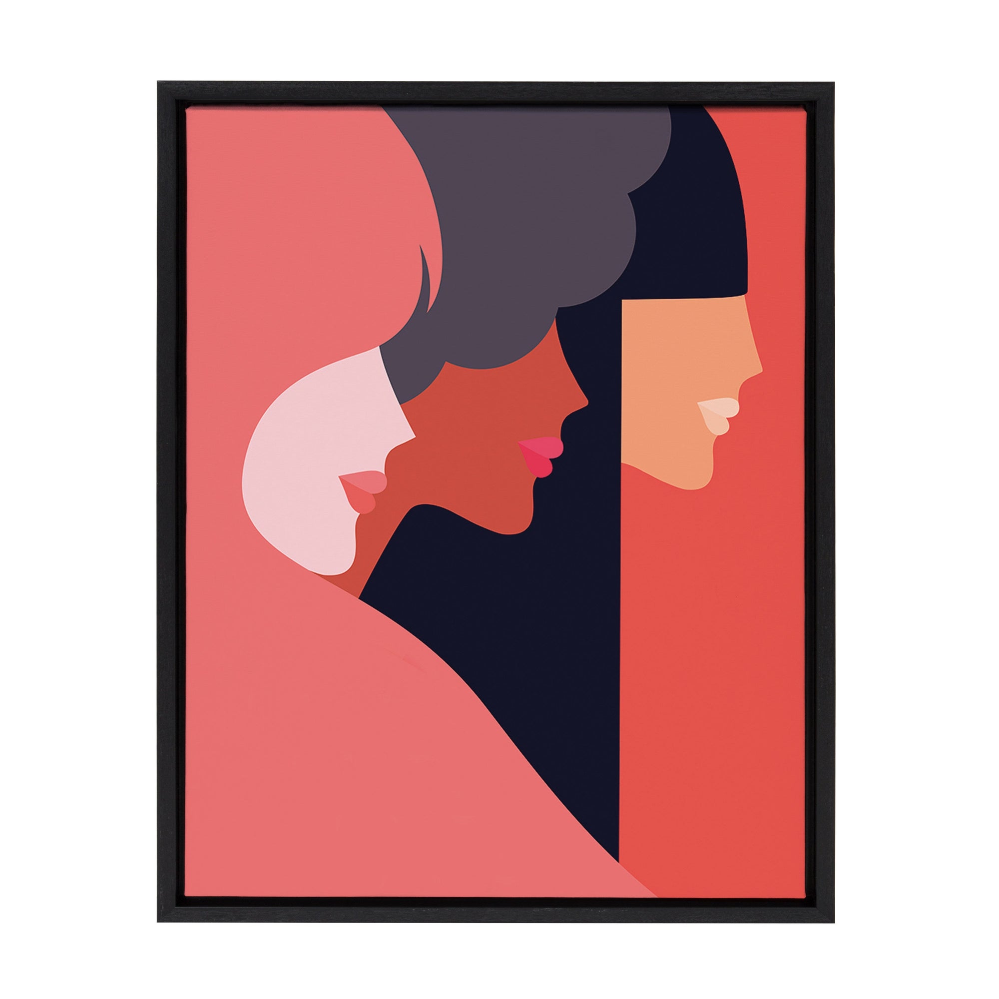 Sylvie We Can Framed Canvas by kateandlaurel - product image 10 for Resin Society