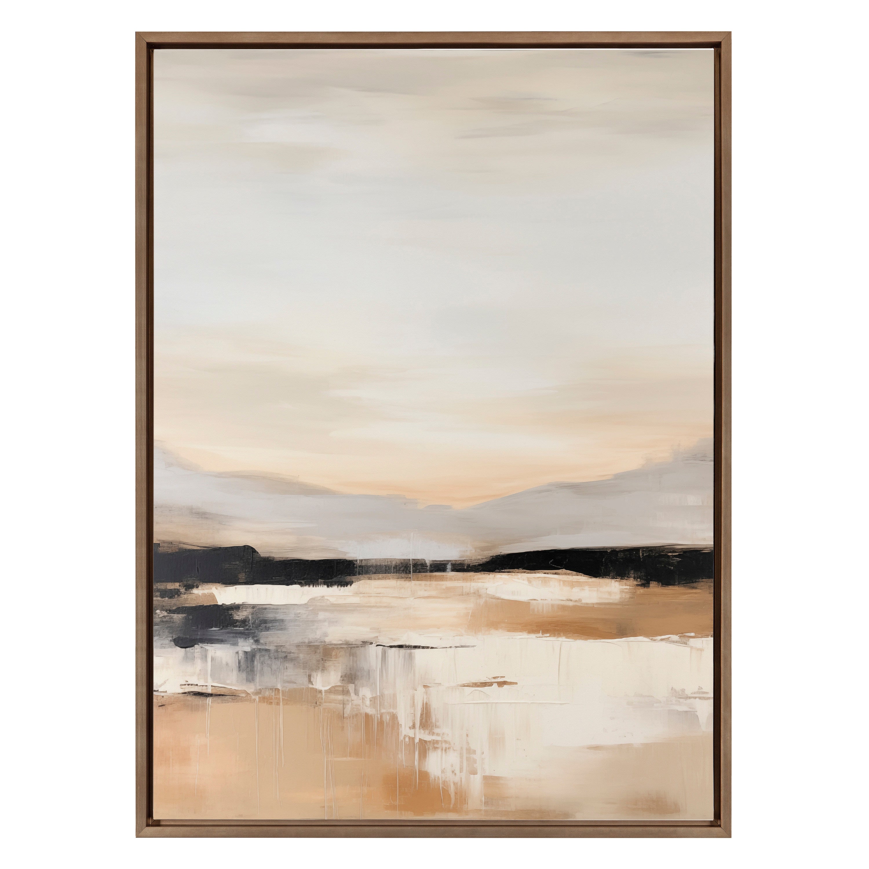 Sylvie Peaceful Landscape III Framed Canvas by Amy Lighthall
