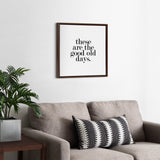 Sylvie Good Old Days Framed Canvas by kateandlaurel - product image 7 for Resin Society