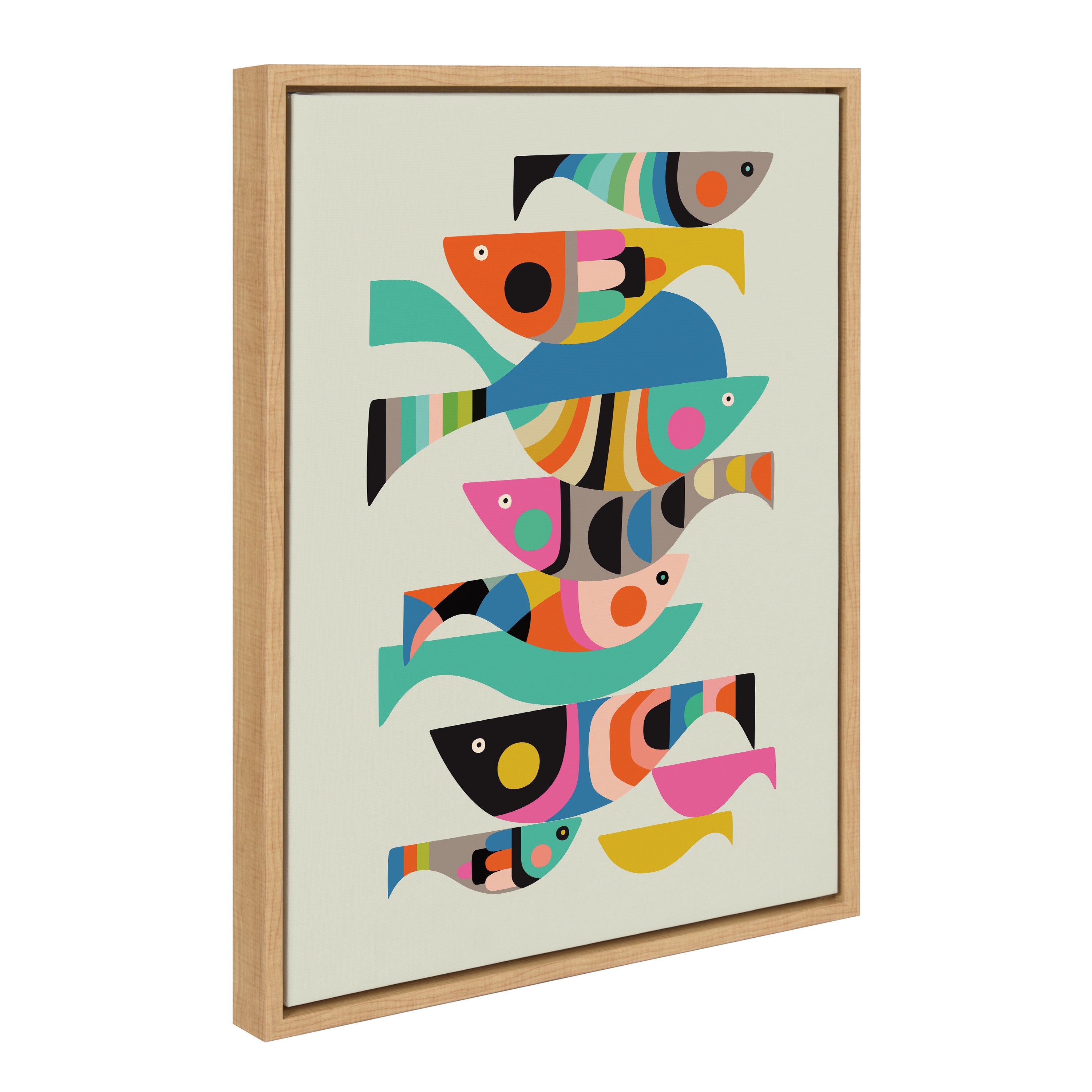 Sylvie Under the Sea Framed Canvas by kateandlaurel - product image 9 for Resin Society