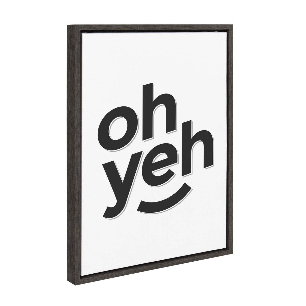 Sylvie Oh Yeh Framed Canvas By Rocket Jack by kateandlaurel - product image 2 for Resin Society