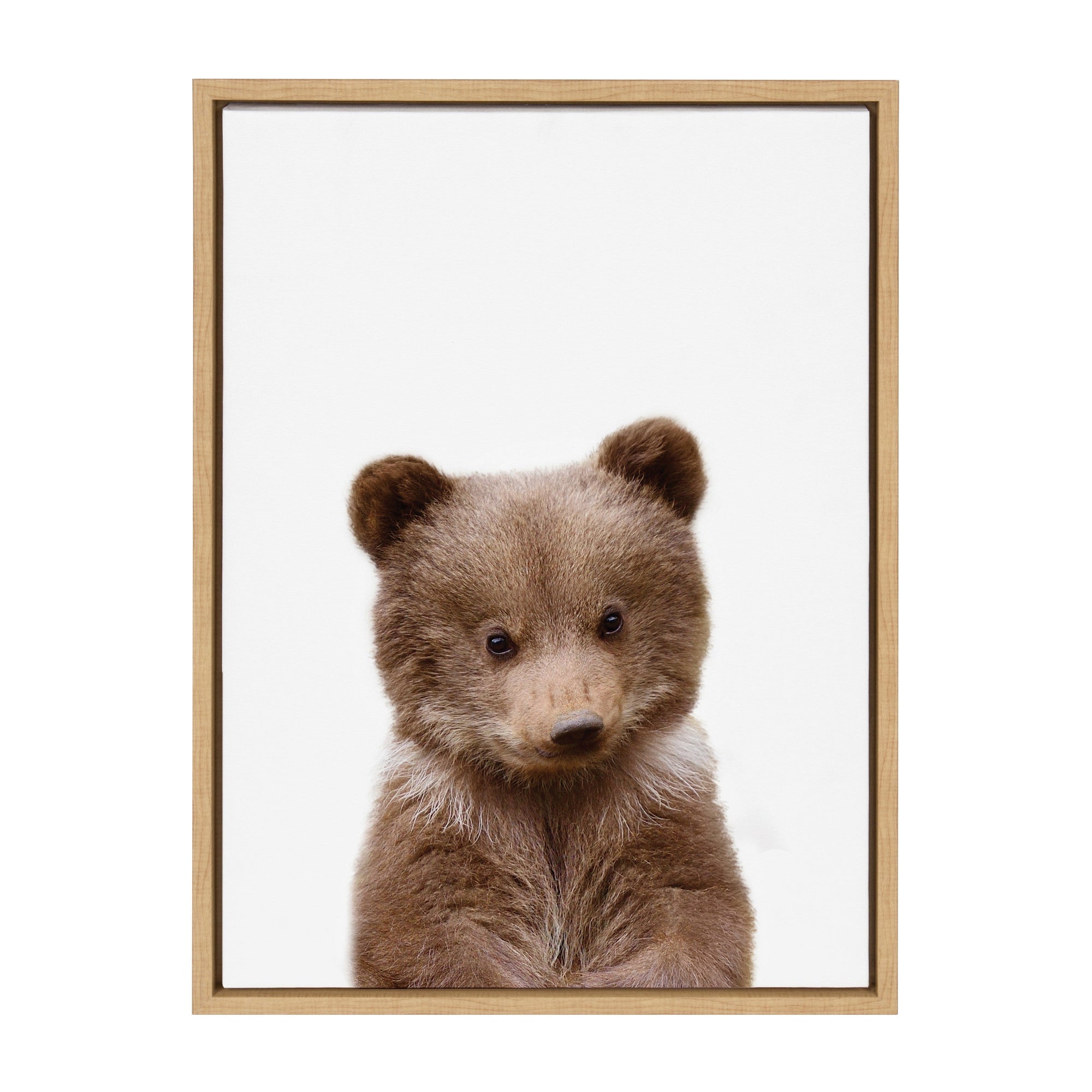 Sylvie Baby Bear Framed Canvas by Amy Peterson by kateandlaurel - product image 7 for Resin Society