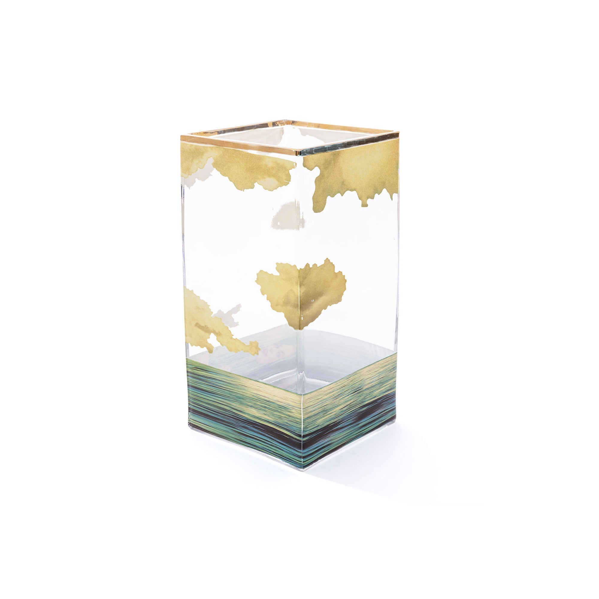 Glass vase big Seagirl detail image - Resin Society