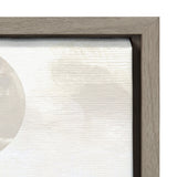 Sylvie Sahara Gray Framed Canvas by kateandlaurel - product image 3 for Resin Society