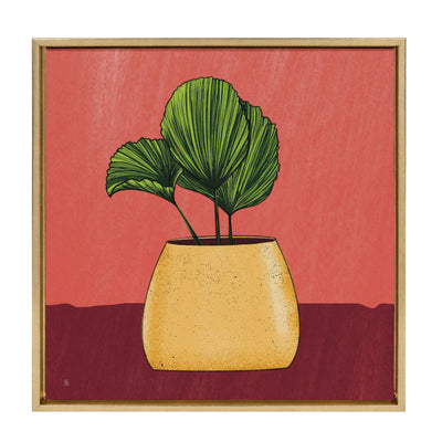 Sylvie East Wind Framed Canvas by kateandlaurel - product image 7 for Resin Society
