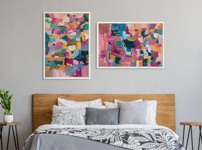 Sylvie Applause Framed Canvas Set by Leah Nadeau by kateandlaurel - product image 11 for Resin Society