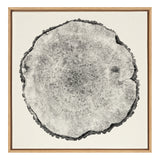 Sylvie Tree Rings Linen Framed Canvas by kateandlaurel - product image 11 for Resin Society