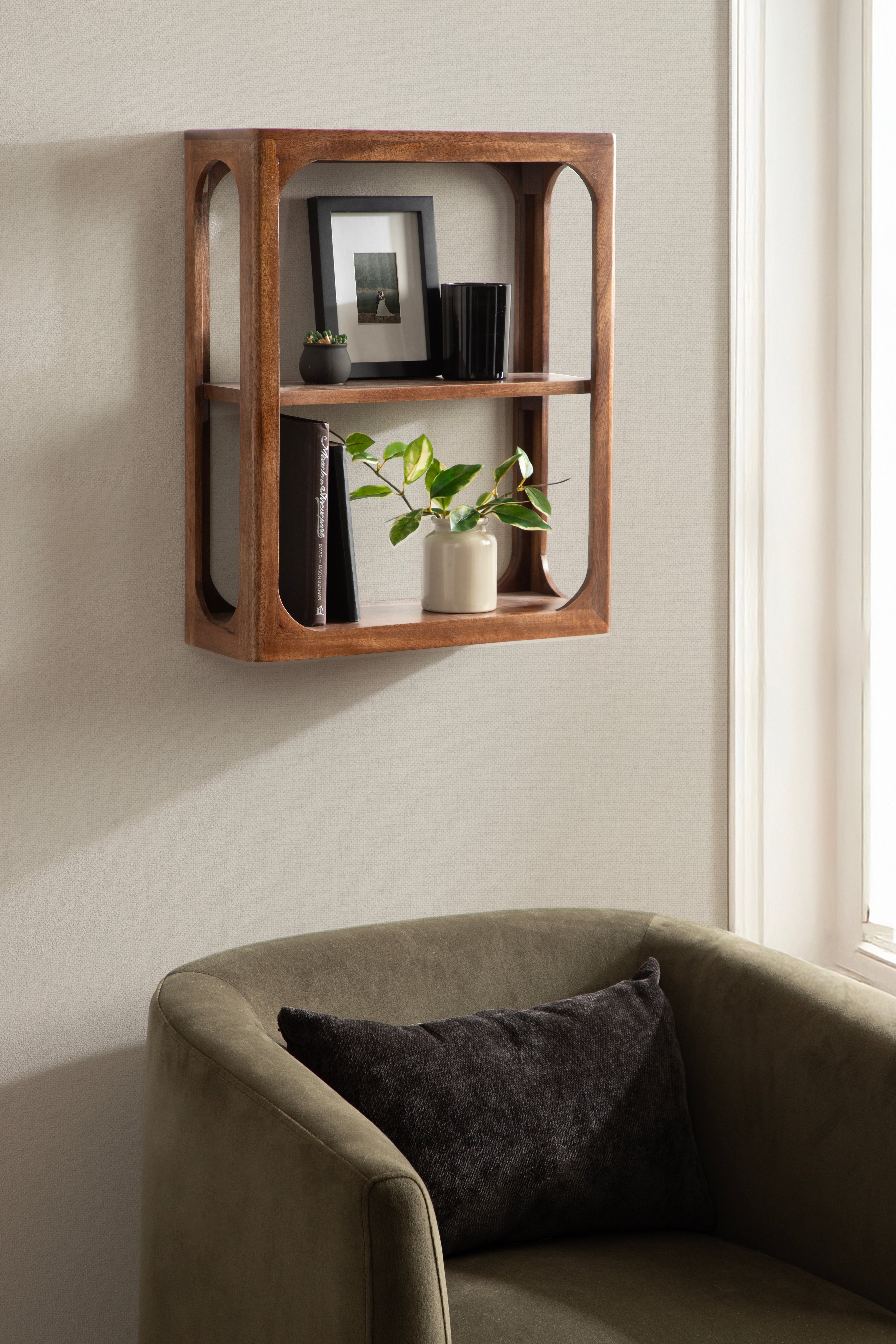 Dahl Tiered Wall Shelf