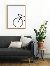 Sylvie Bike Framed Canvas by kateandlaurel - product image 7 for Resin Society