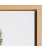 Sylvie Palm Trees Above Framed Canvas by kateandlaurel - product image 3 for Resin Society
