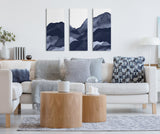 Mountain Range Canvas Wall Art Set by kateandlaurel - product image 5 for Resin Society