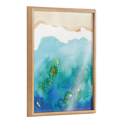 Blake Voyage Framed Printed Glass by kateandlaurel - product image 11 for Resin Society