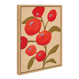 Sylvie Persimmon Framed Canvas by kateandlaurel - product image 7 for Resin Society