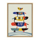 Sylvie Skate Dog Framed Canvas by kateandlaurel - product image 8 for Resin Society
