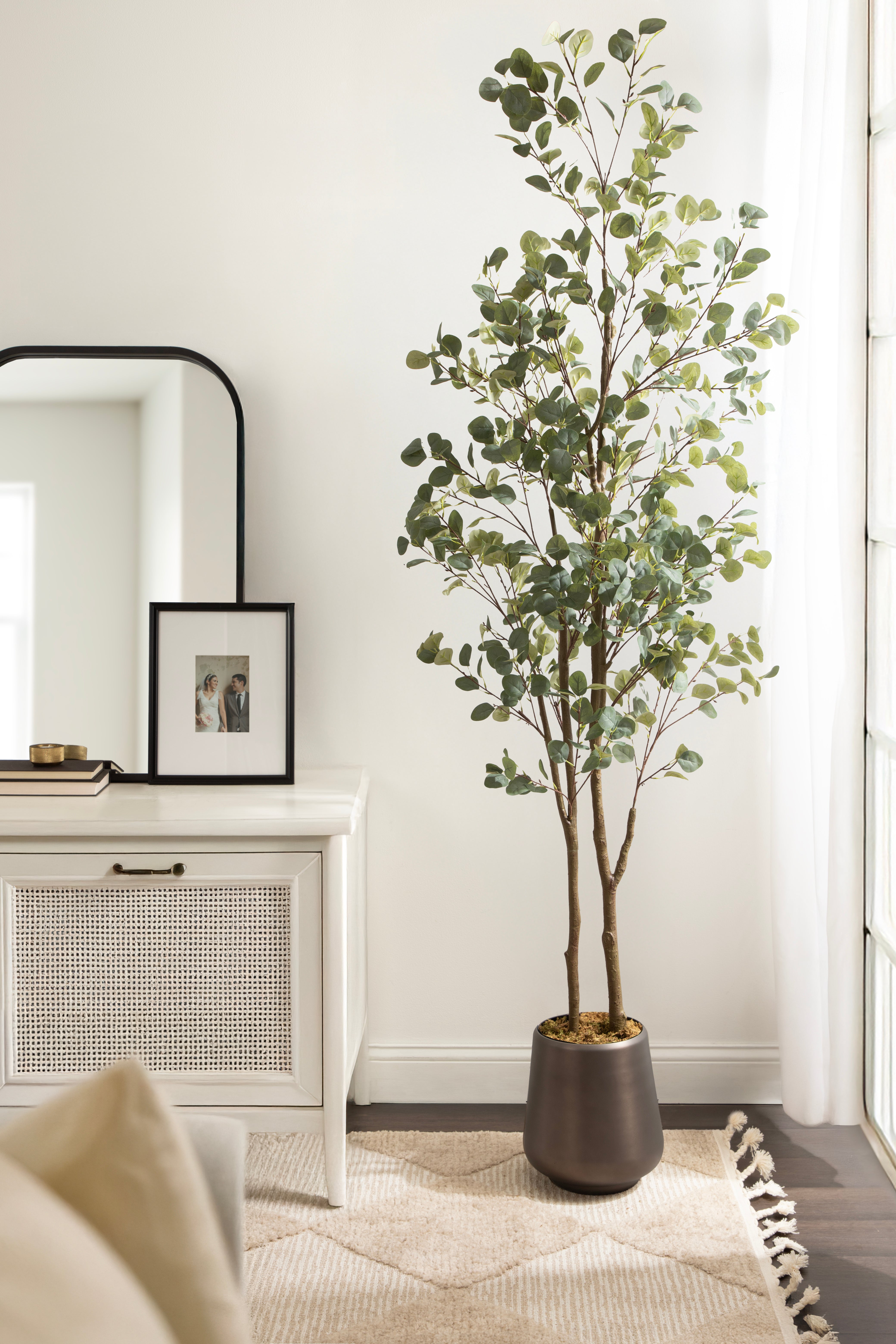 Eudora Faux Eucalyptus Tree - Kate and Laurel
