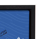 Sylvie San Francisco Illustration Framed Canvas by kateandlaurel - product image 3 for Resin Society