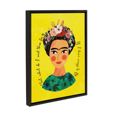 Sylvie Frida Framed Canvas By Mia Charro by kateandlaurel - product image 2 for Resin Society