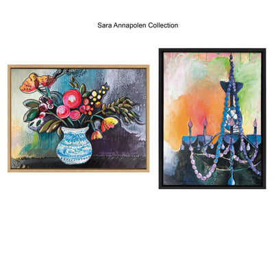 Sylvie Whimsy Still Life Framed Canvas by kateandlaurel - product image 6 for Resin Society