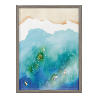Blake Voyage Framed Printed Glass by kateandlaurel - product image 2 for Resin Society