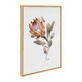 Sylvie Wild King Protea Framed Canvas by kateandlaurel - product image 14 for Resin Society
