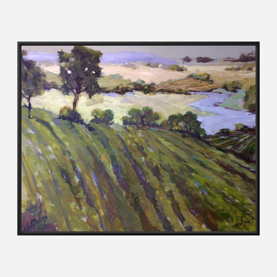 Vineyard Artist Enhanced Canvas Print by John Beard Collection - product image 5 for Resin Society