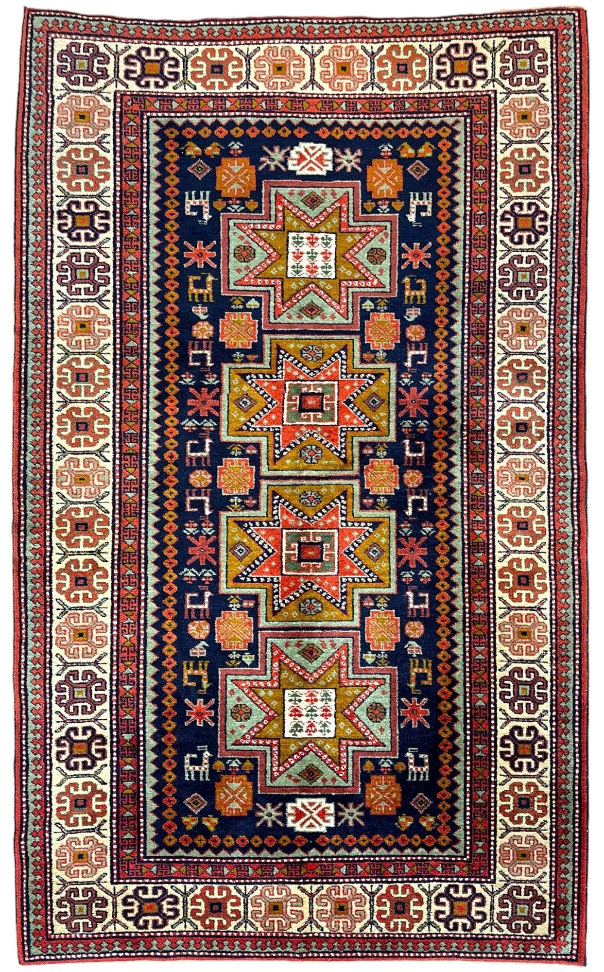 Vintage Armenian Karabakh/Artsakh Wool Rug by Rugistan - main product image for Resin Society
