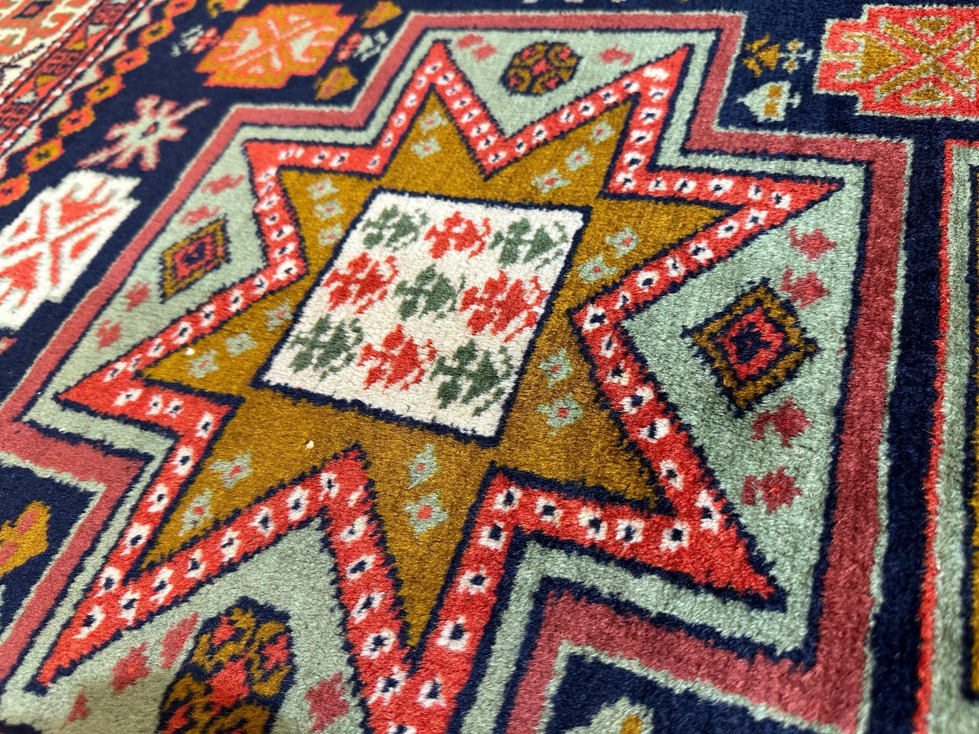 Vintage Armenian Karabakh/Artsakh Wool Rug by Rugistan - product image 2 for Resin Society