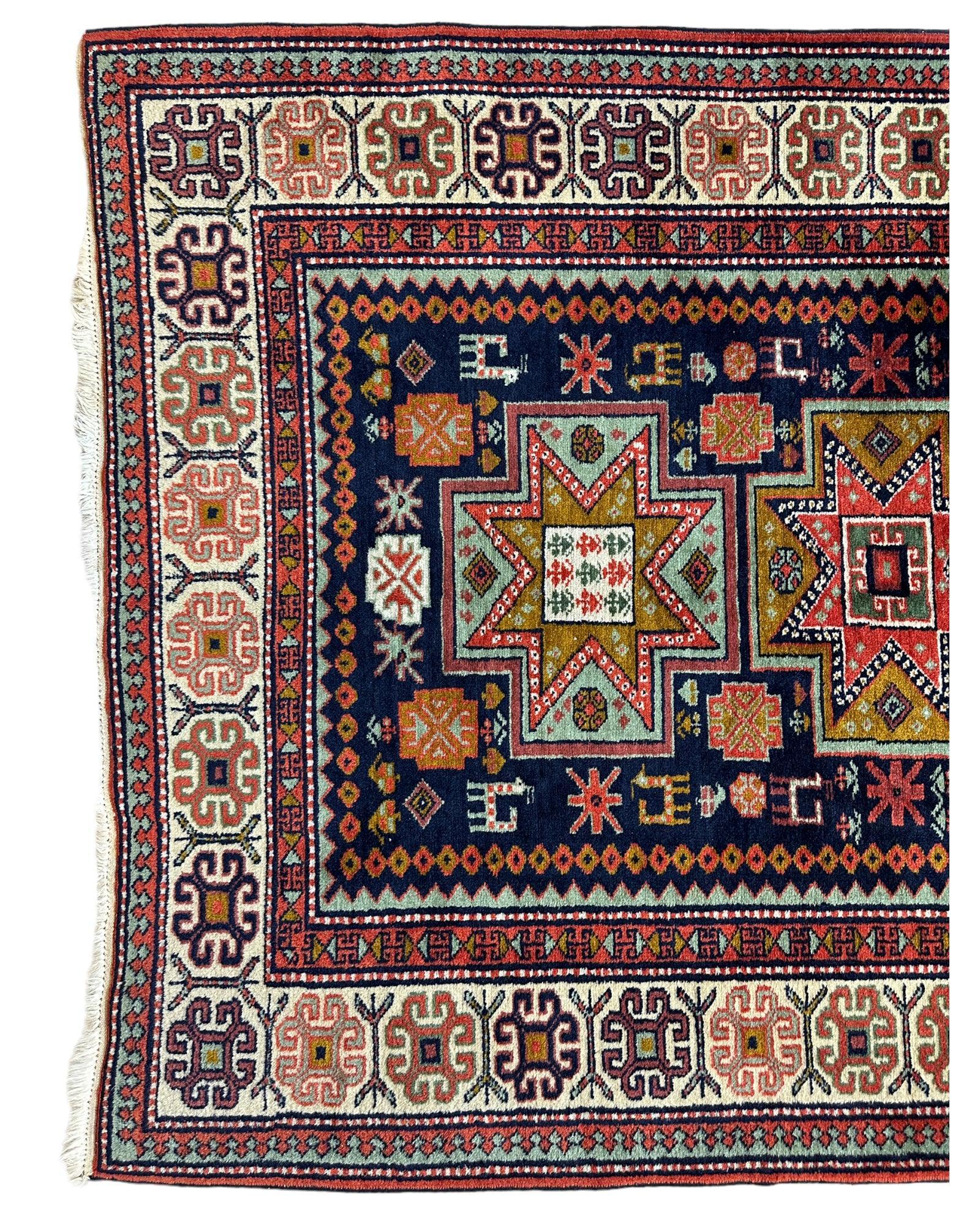 Vintage Armenian Karabakh/Artsakh Wool Rug by Rugistan - product image 3 for Resin Society
